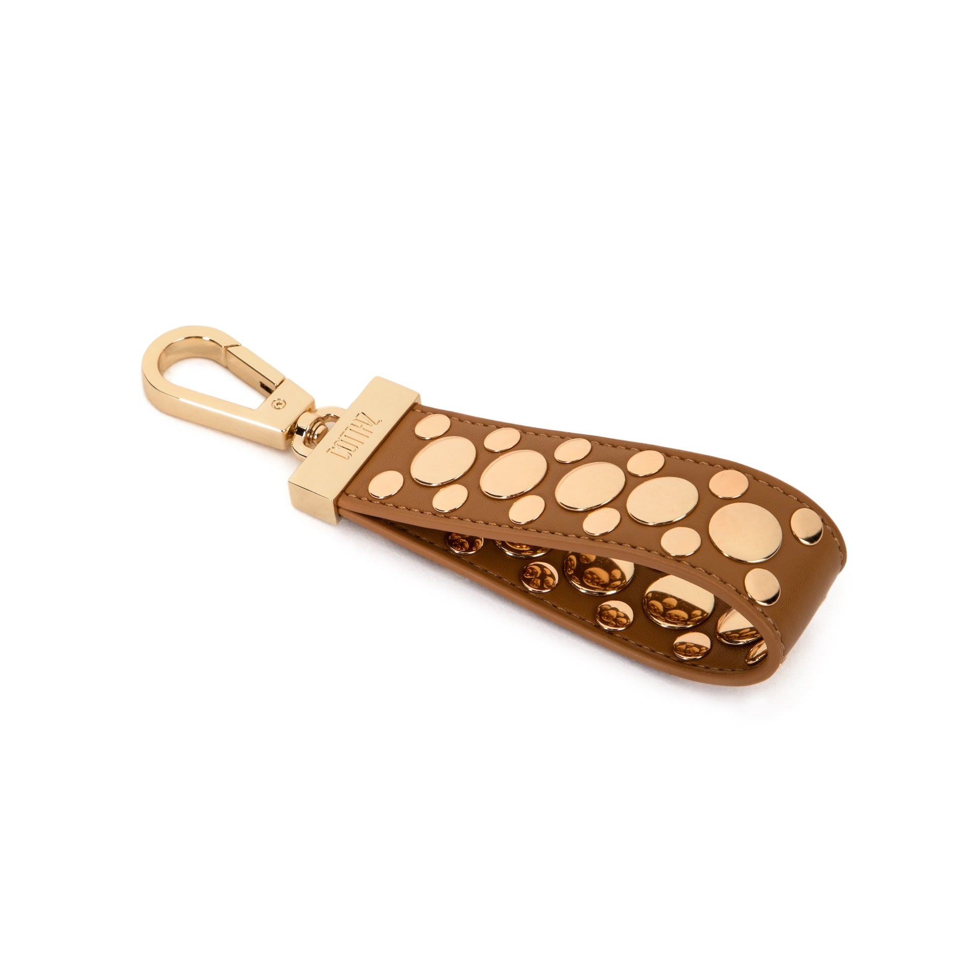 Keychain  Brown/Gold