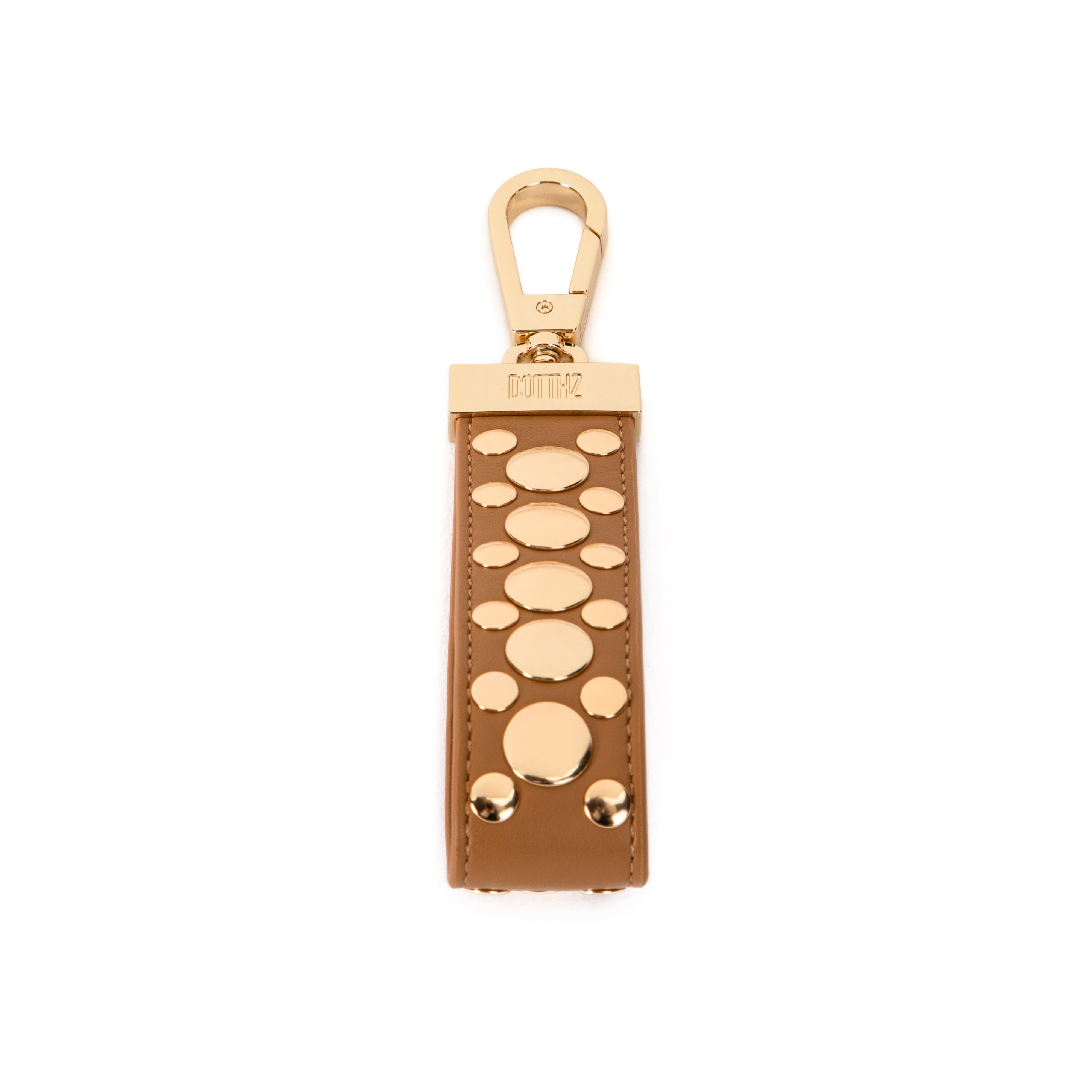Keychain  Brown/Gold